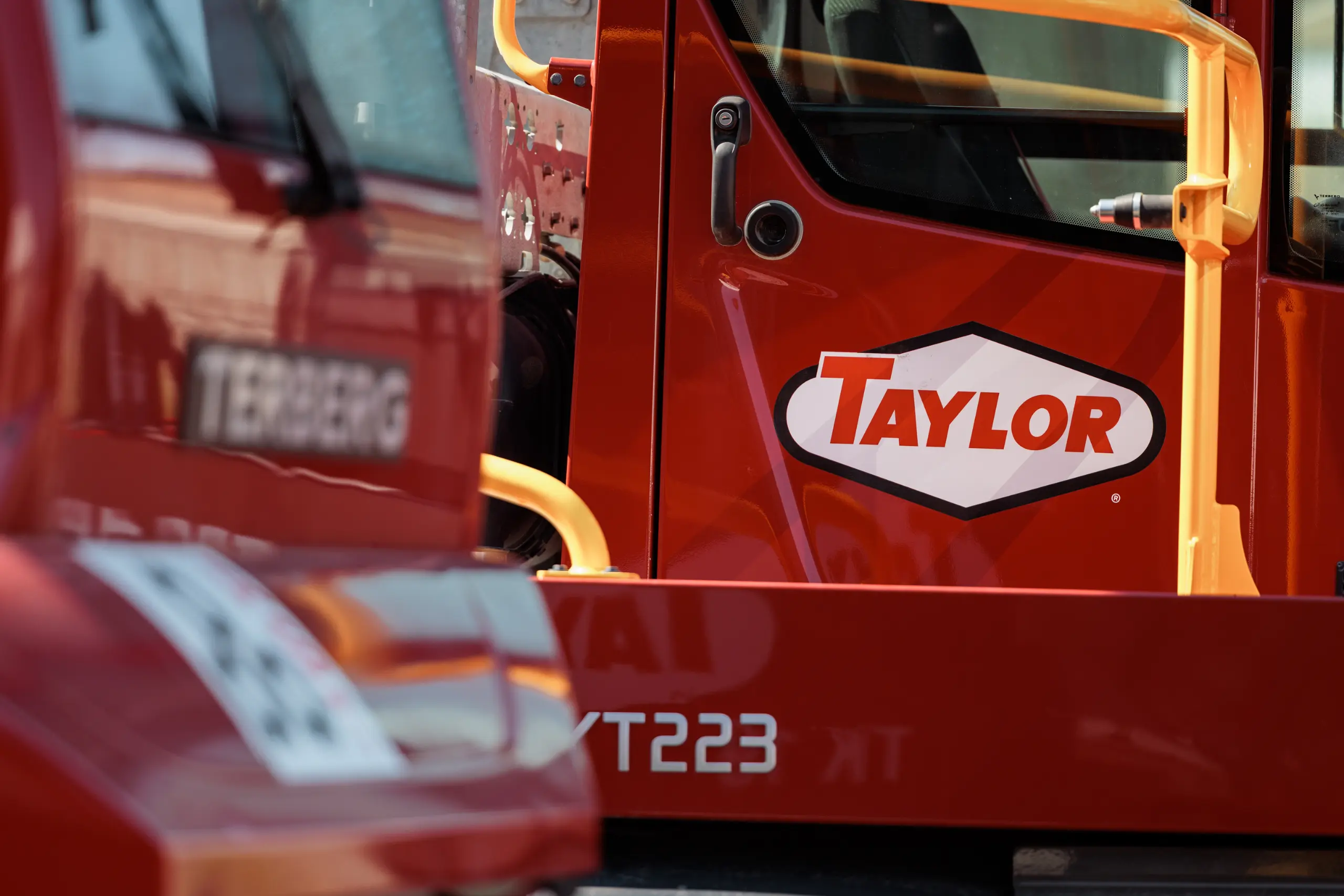 Terberg Taylor terminal tractor working in a yard application